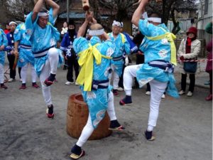 南大塚の餅つき踊り @ 西福寺、菅原神社